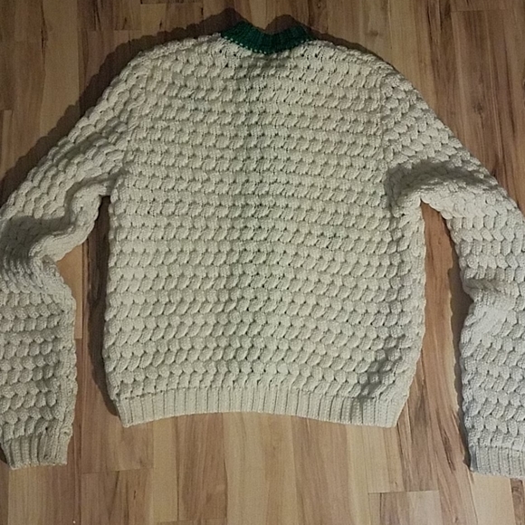 Vintage 1950s  Hand Embroidered Sweater - Picture 8 of 13